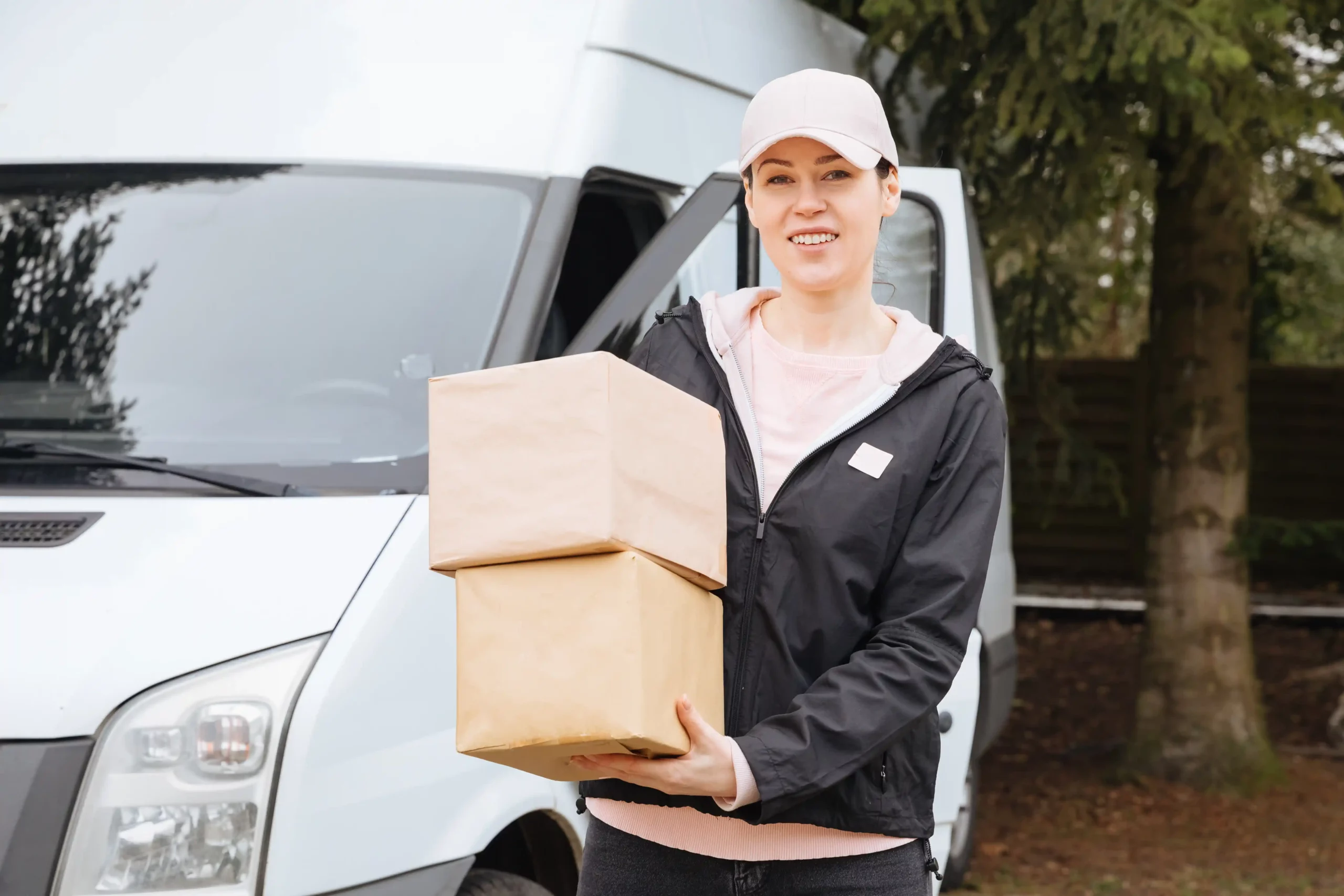 amazon delivery woman