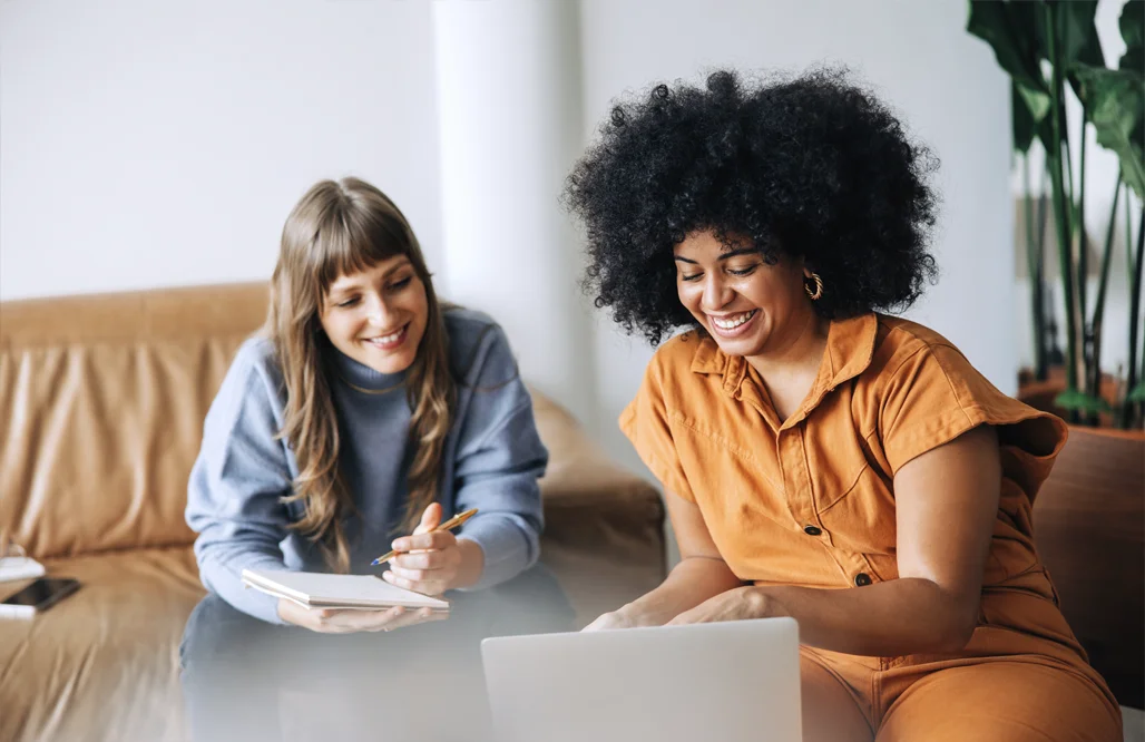 Church of England- Businesswomen having a video call