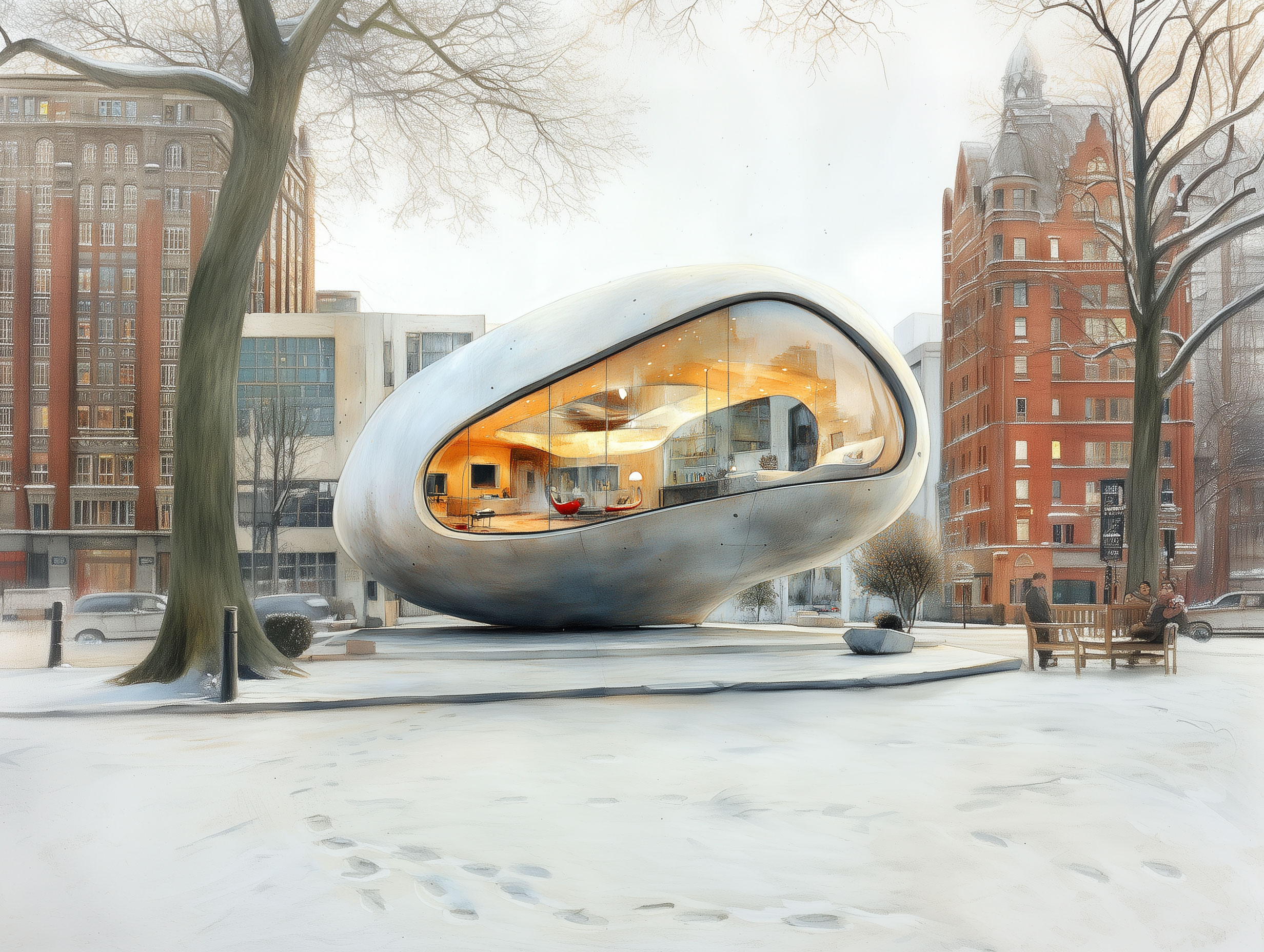 knight frank - futuristic home